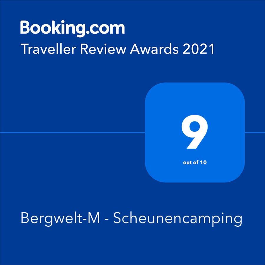 Bergwelt-M - Scheunencamping Schröcken Exteriör bild